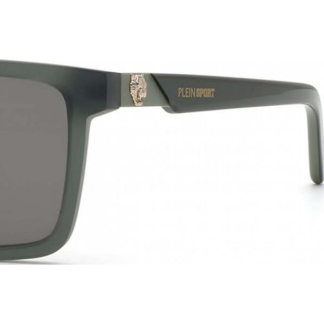 Plein Sport Plein Sport Men's SSP034-566S8M Square/Rectangle Sunglasses in Grey - 2