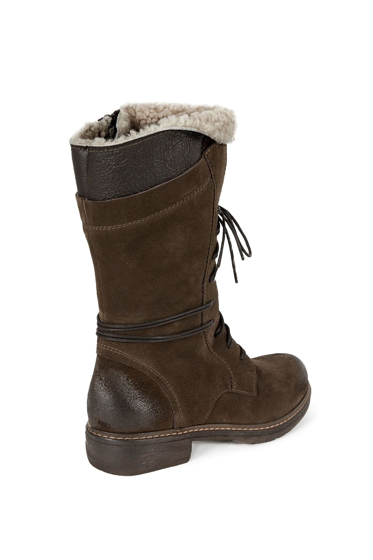 Celtic & Co Celtic & Co Women's Woodsman Boots in Dark Brown - 4