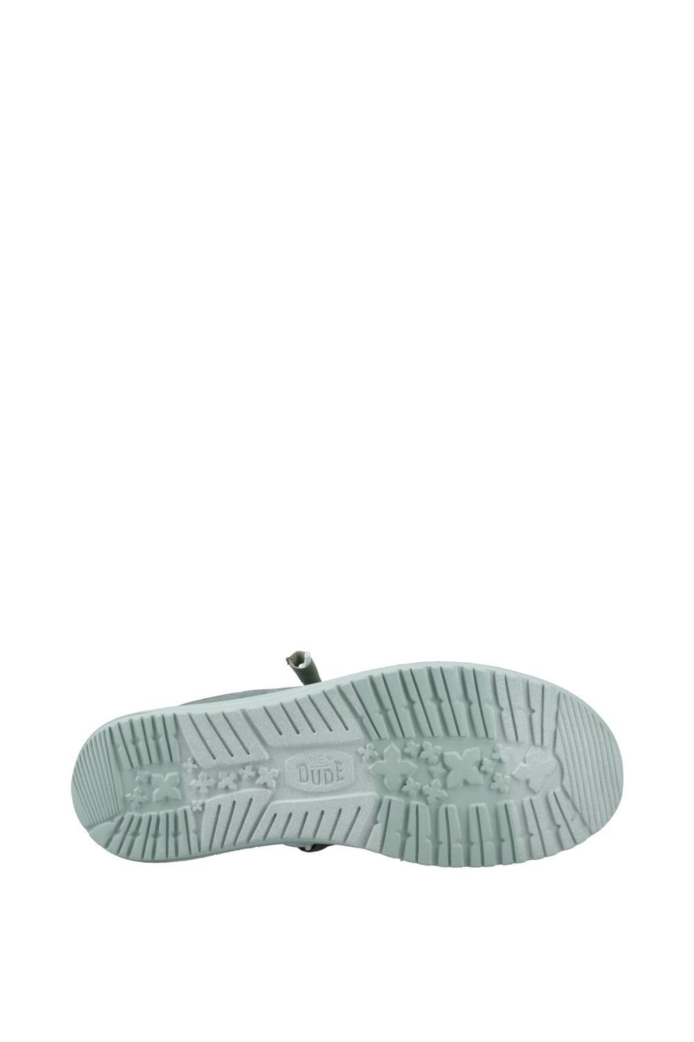 HEYDUDE HEYDUDE Men's Wally Canvas Shoe in Green - 3