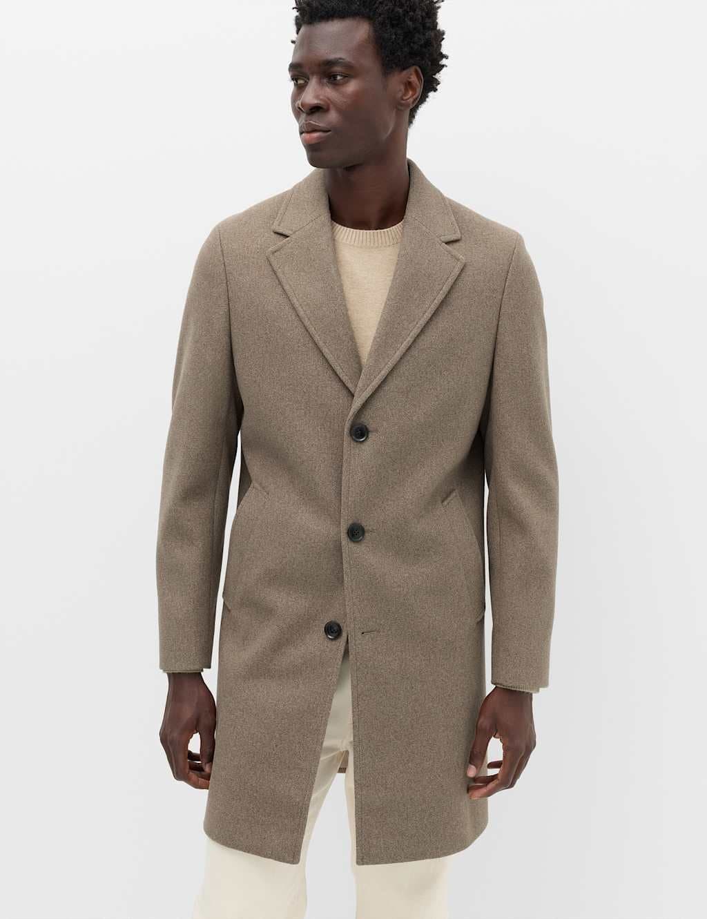 Marks & Spencer M&S Revere Overcoat Neutral