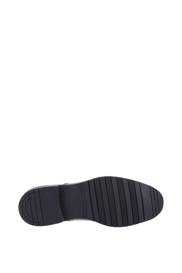 Hush Puppies Hush Puppies Men's 'Sterling' Smooth Leather Lace Shoes in Black - 3