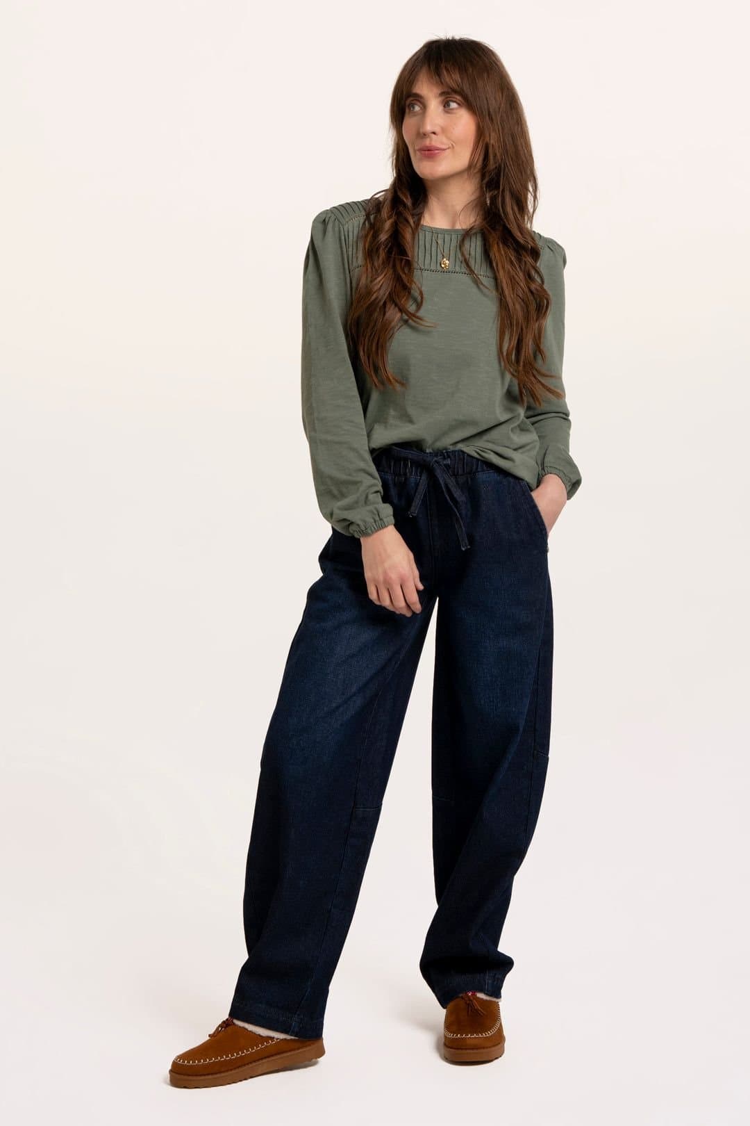 Brakeburn Brakeburn Women's Toshi Trouser in Navy