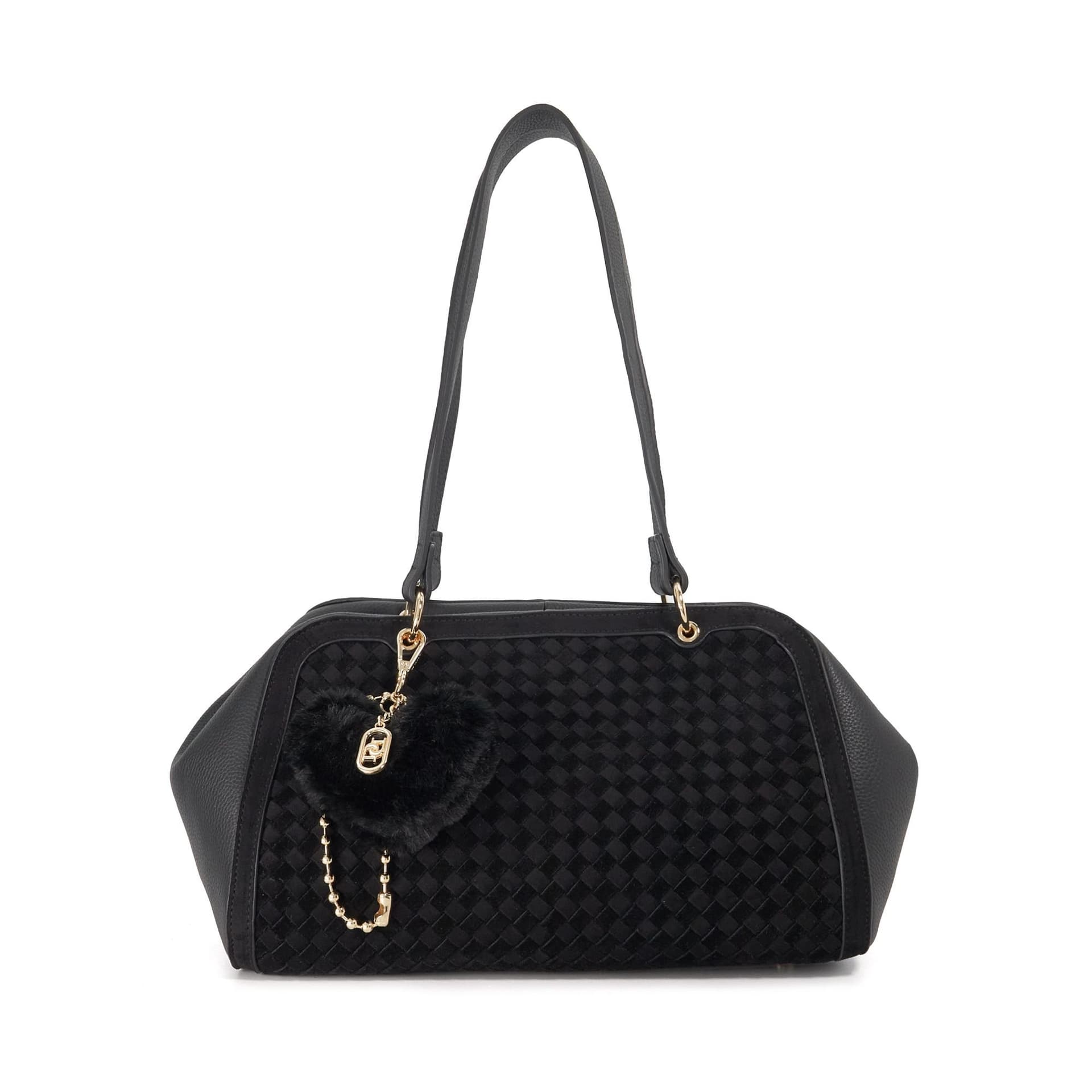 Dune London Dune London Black Suede Shoulder Bag