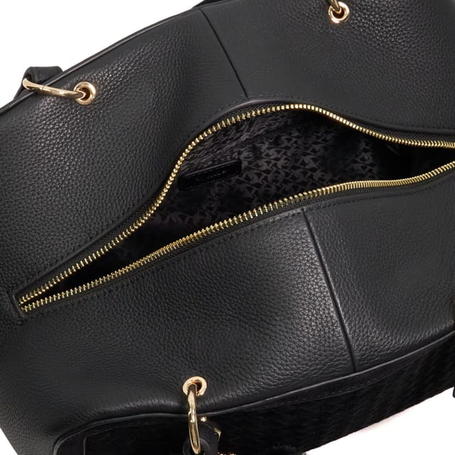 Dune London Dune London Women's 'Decisively' Suede Shoulder Bag in Black - 3