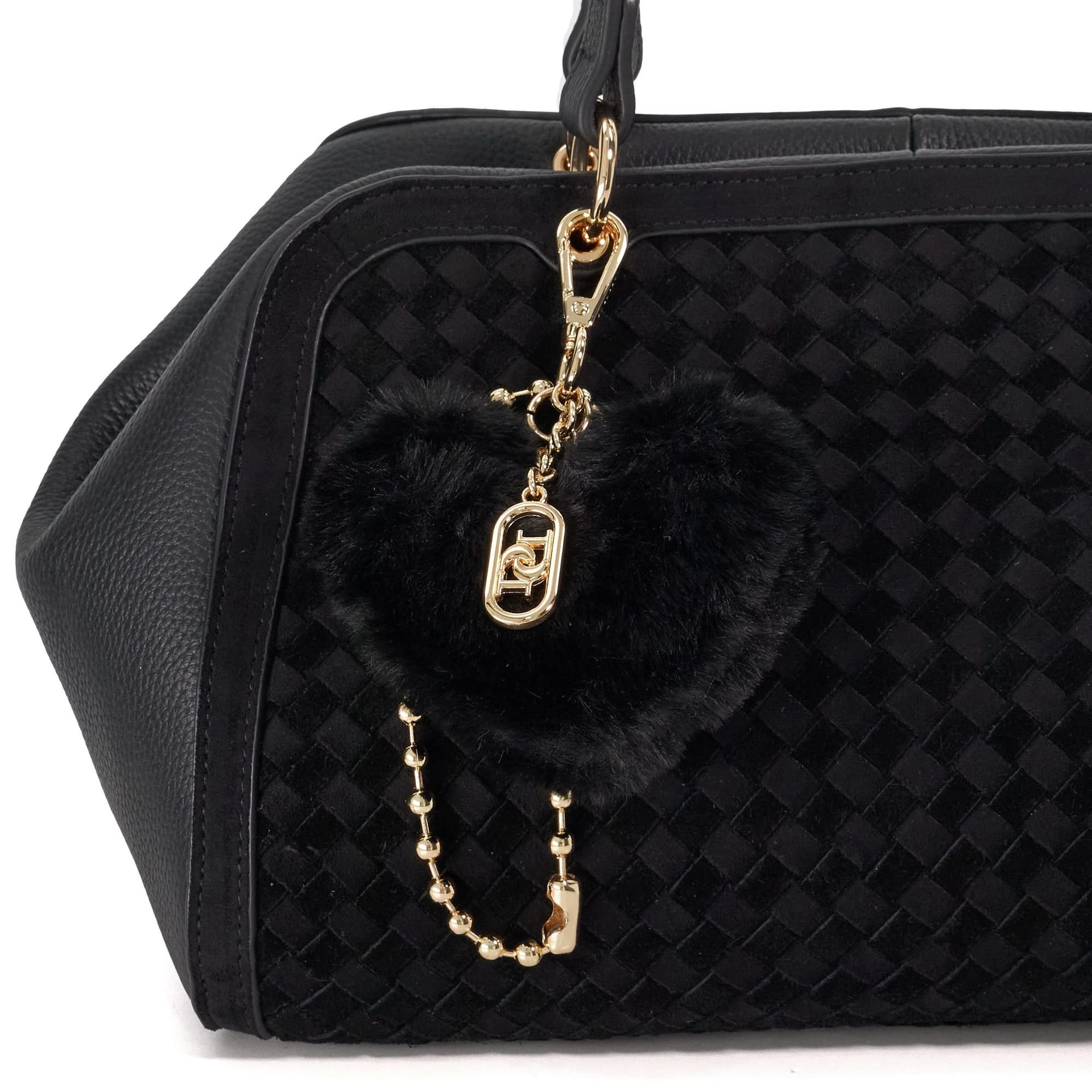 Dune London Dune London Women's 'Decisively' Suede Shoulder Bag in Black - 4