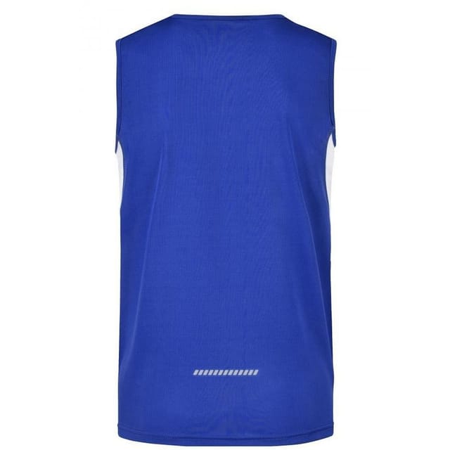 James and Nicholson James and Nicholson Men's Running Tank Top in Mid Blue - 2