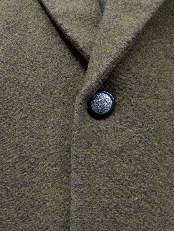 Burton Burton Blazer Tweed Men's Large Brown Vintage Wool Herringbone Jacket New World