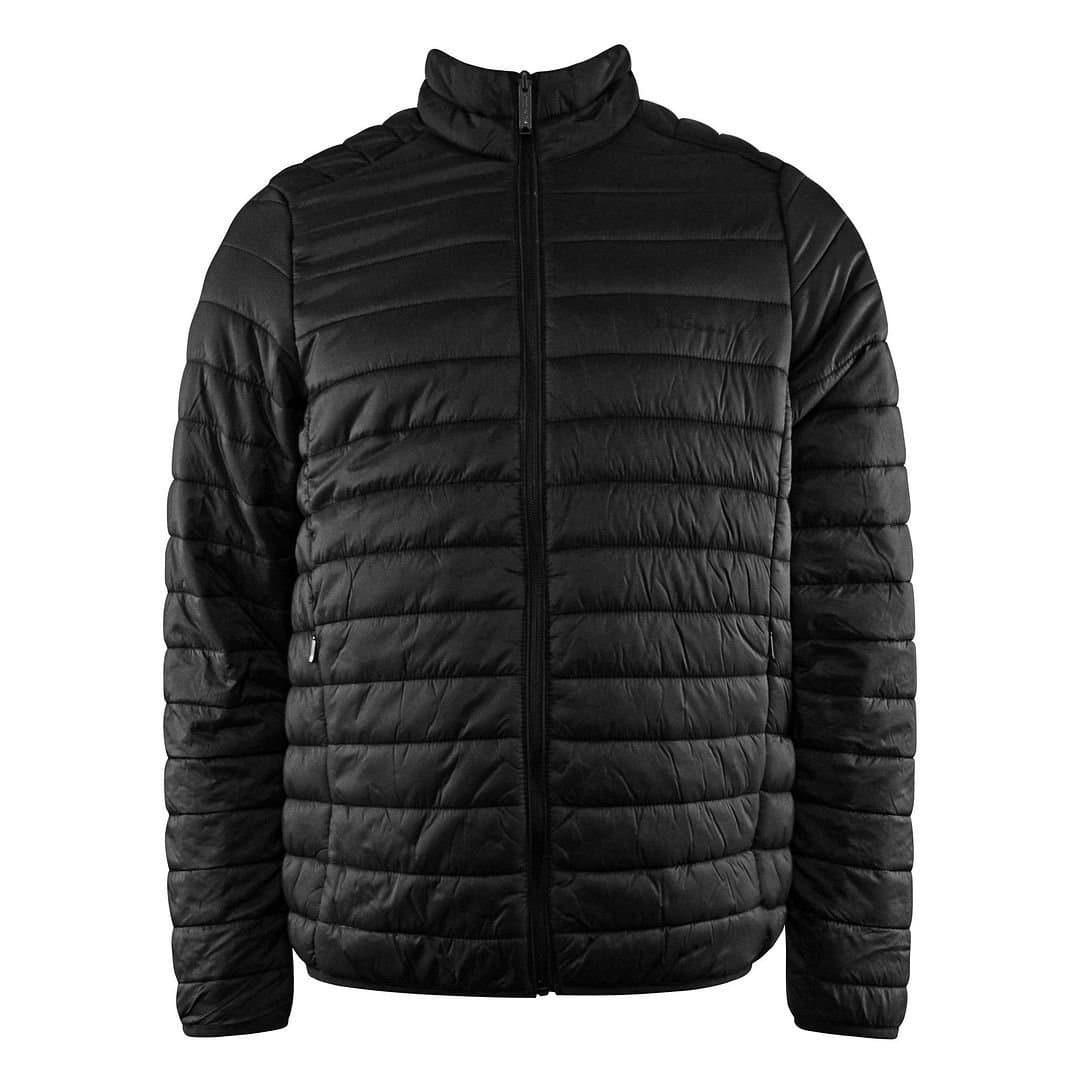 Ben Sherman Ben Sherman Men's Long Sleeve Zip Up Black Padded Jacket