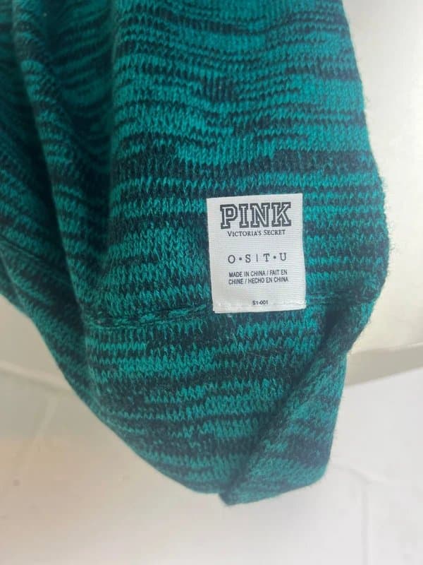 Victorias Secret victoria secret pink green and black snood