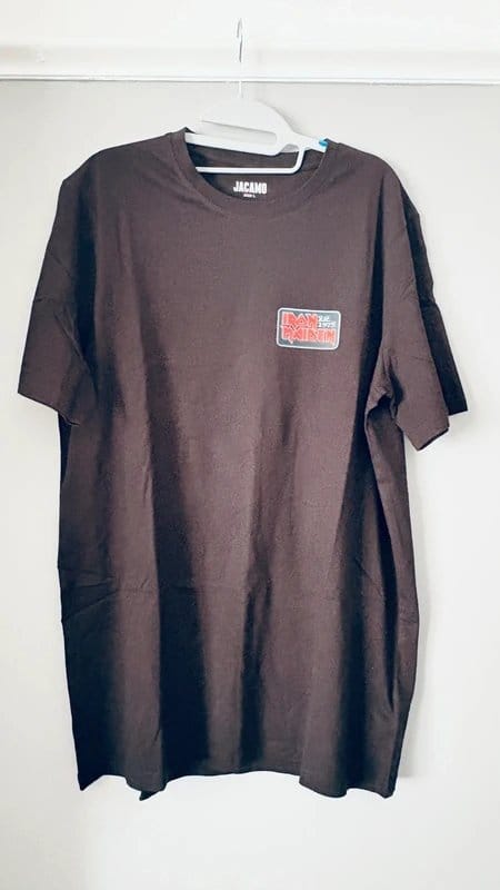 Iron Maiden Jacamo Custom Iron maiden men’s Tshirt BNWT - 1