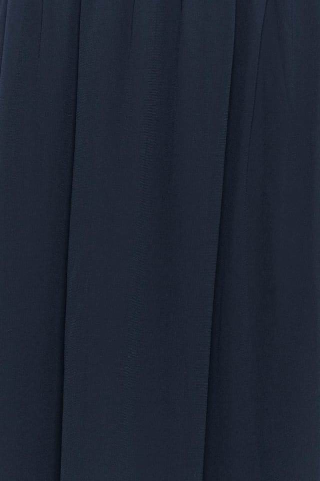 Long Tall Sally Long Tall Sally Women's Tall Ruffle Front Maxi Dress in Blue - 3