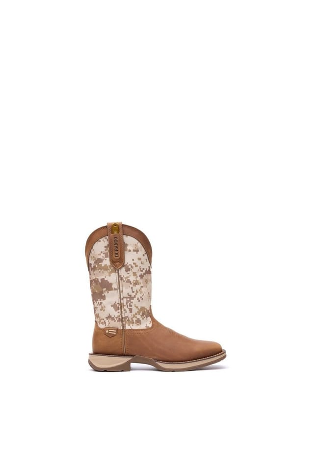 Durango Durango Men's Rebel Desert Camo Pull-on Western Boot in Brown - 3