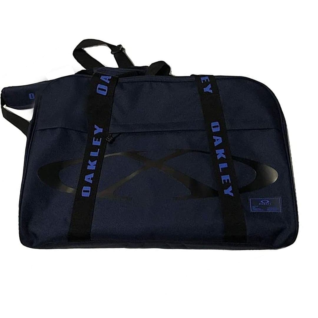 Oakley Oakley Men's Graphic Metal Logo Navy Blue Duffel Bag
