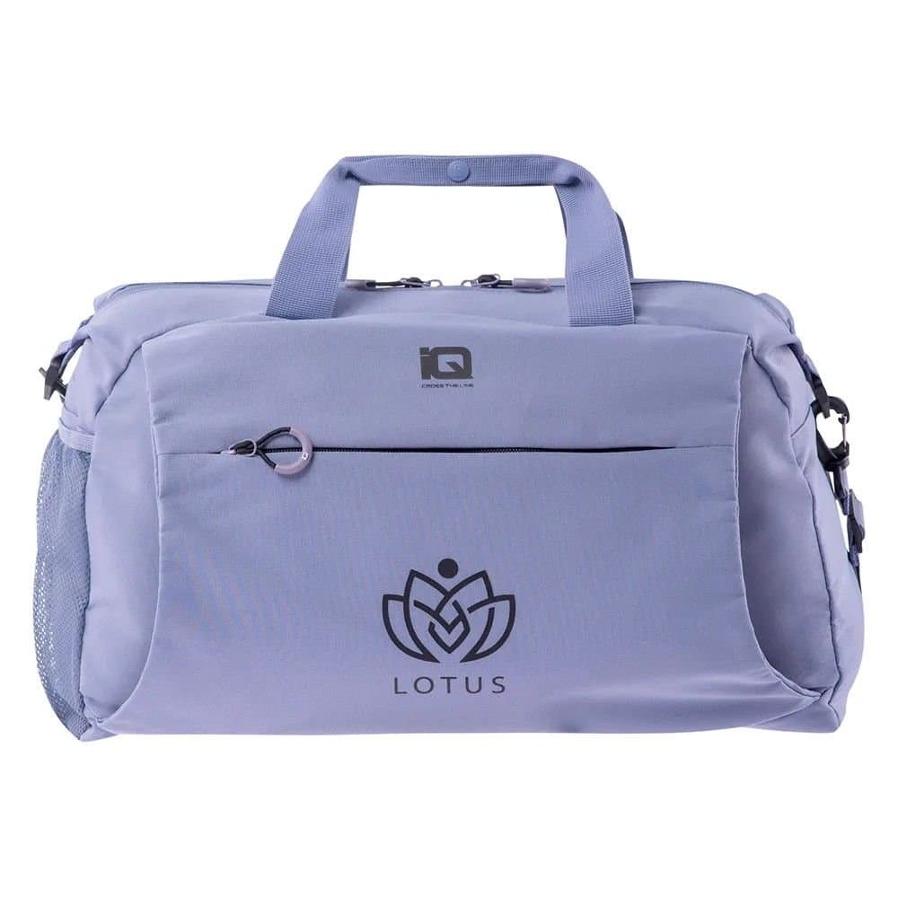 IQ IQ Men's Mote Logo 28L Duffle Bag in Purple