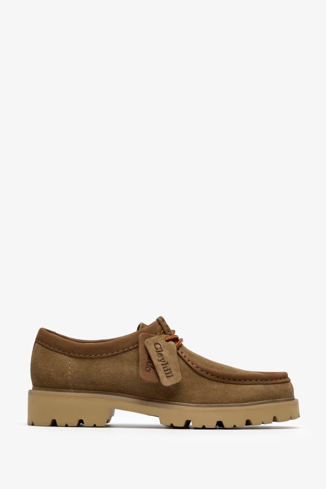 Clarks Clarks Men's Cleyhill Seam Suede Lace-Up Shoe Dark Sand in Brown