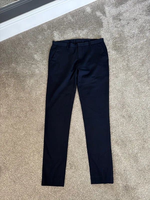 ASOS ASOS formal navy trousers