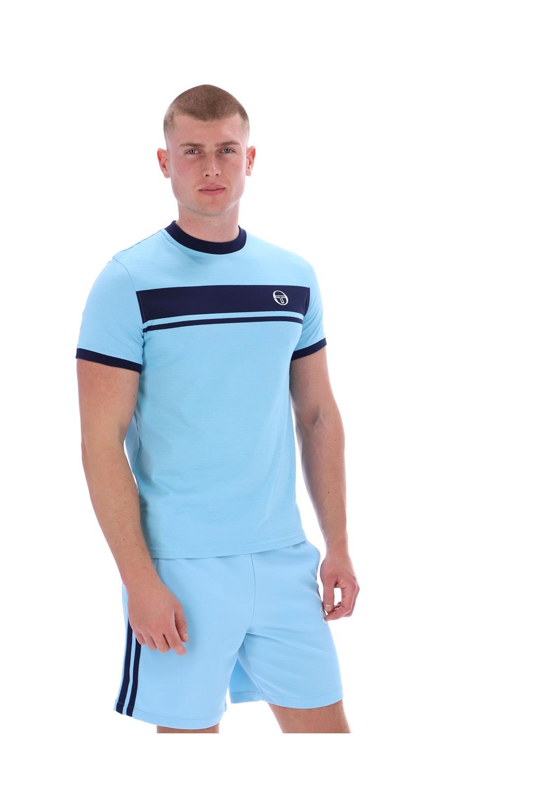 Sergio Tacchini Sergio Tacchini Men's Master T-Shirt Blue - 2