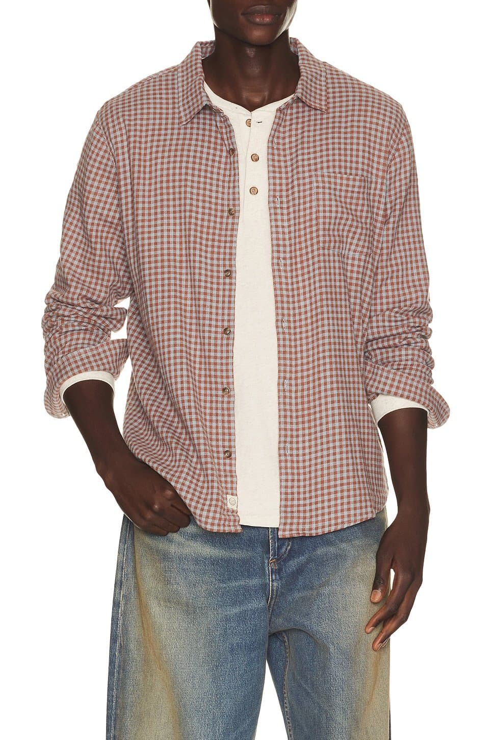 revolve Classic Stretch Selvage Shirt