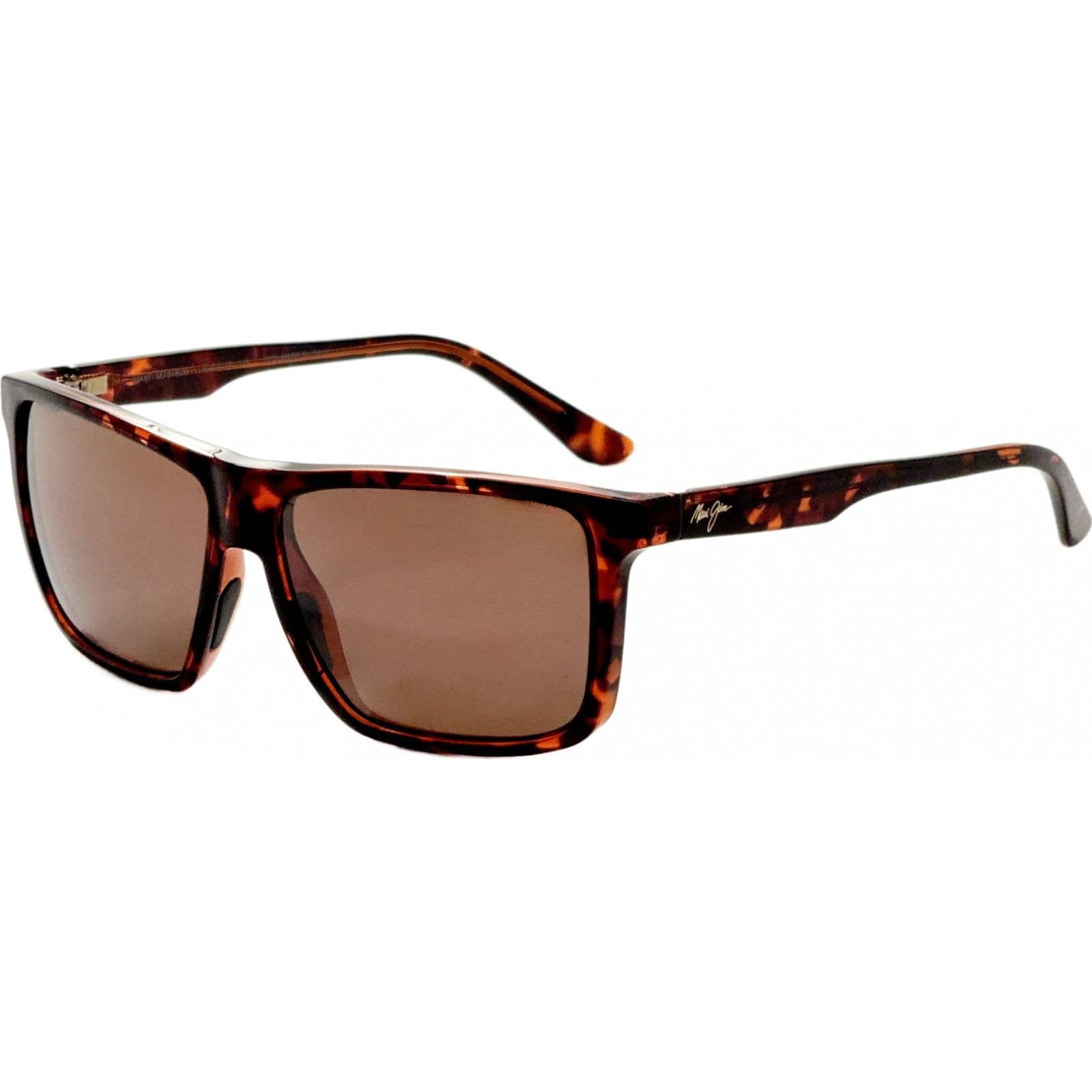 Maui Jim Maui Jim Men's H610-04 Mamalu Bay Square/Rectangle Sunglasses in Brown