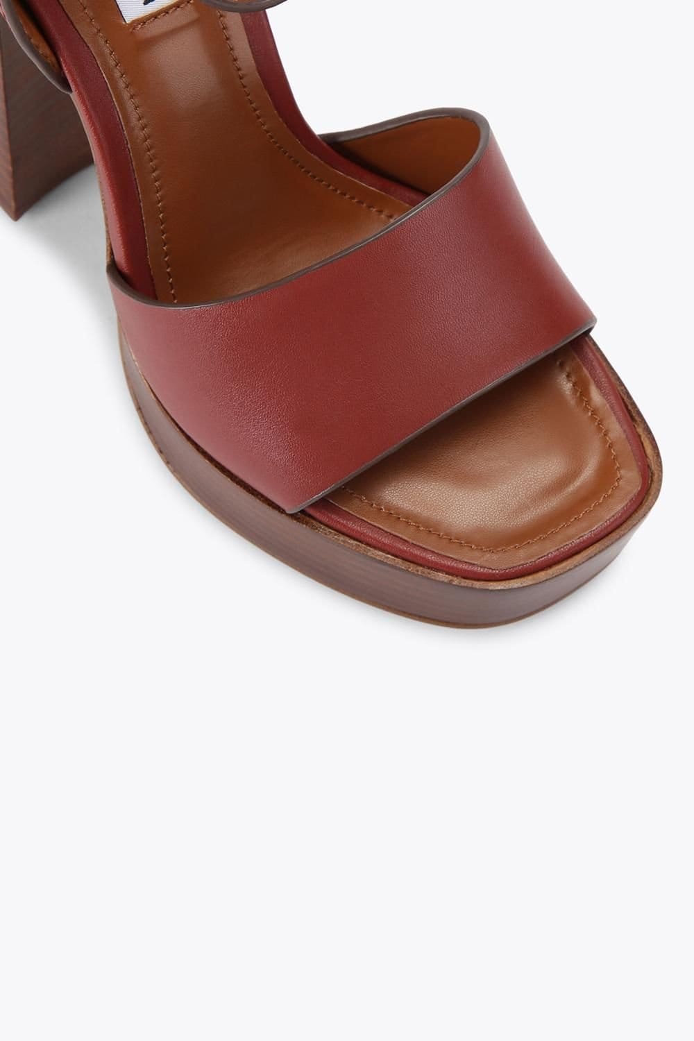 Steve Madden STEVE MADDEN Women's 'Floria Brown' Leather Heels in Brown - 4