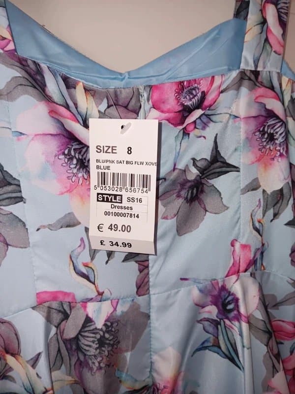 Quiz Brand new satin dress.