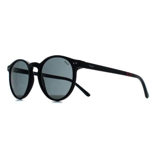 Polo Ralph Lauren Polo Ralph Lauren Men's Round Shiny Black Dark Grey PH4236 - 2