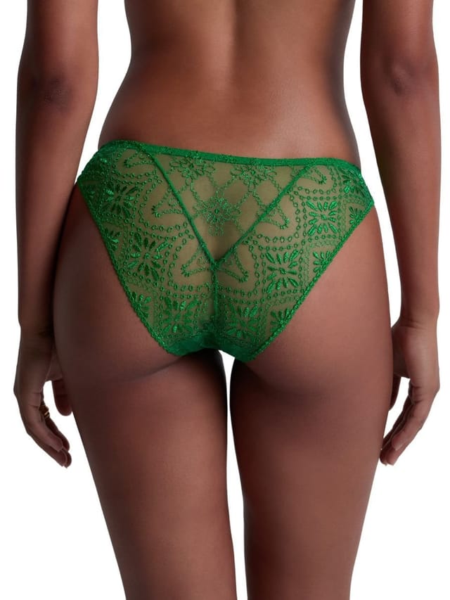Aubade Aubade Women's Losing My Mind Mini Brief in Green - 2