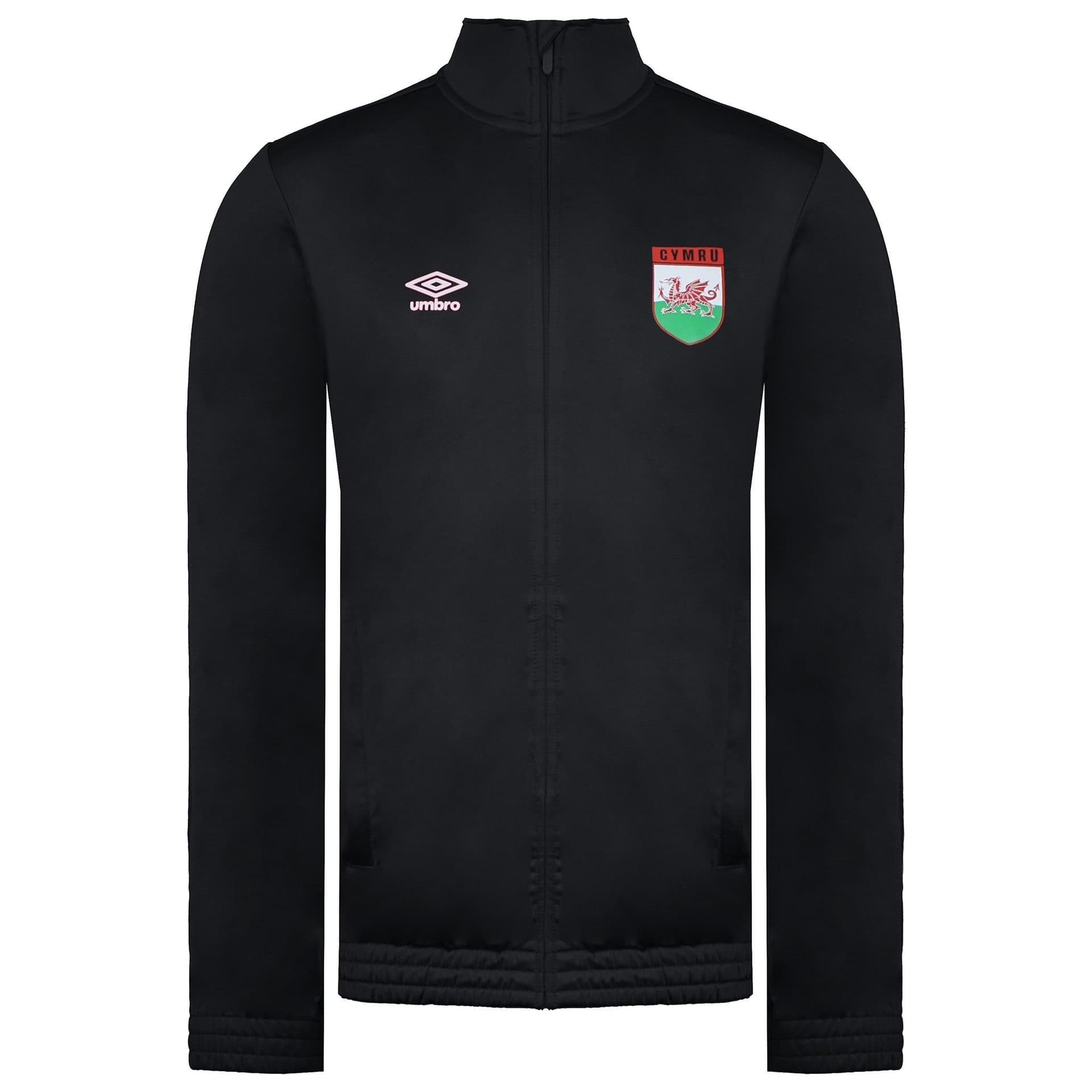 Umbro Umbro Men's Wales Tricot Black Track Jacket