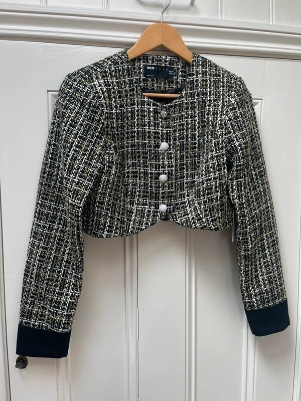 ASOS ASOS Luxe cropped jacket