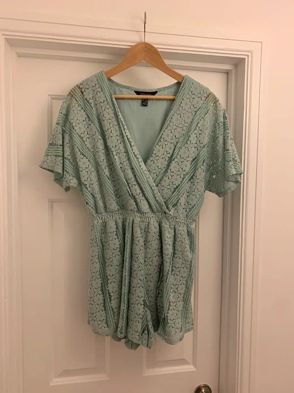 New Look Turquoise playsuit