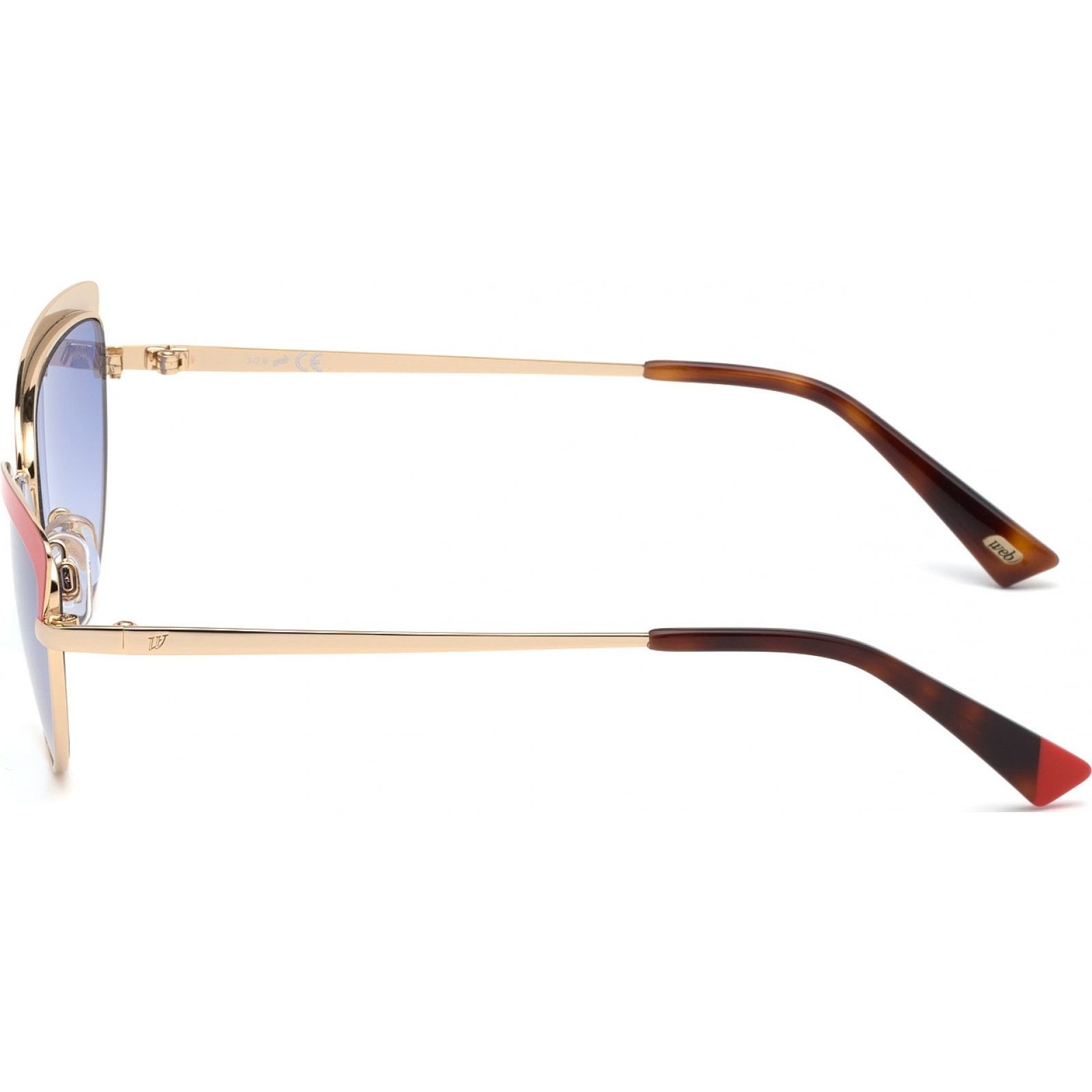 Web Eyewear Web Eyewear Women's WE0272-5932W Sunglasses in Blue - 2