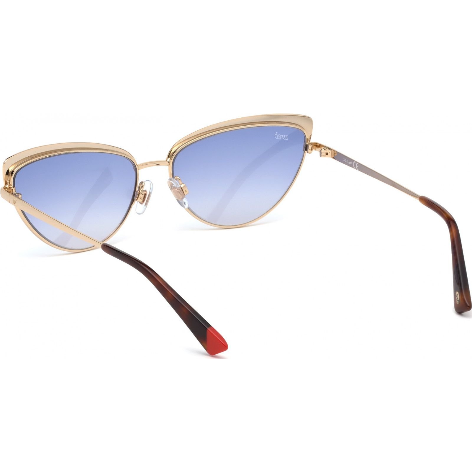 Web Eyewear Web Eyewear Women's WE0272-5932W Sunglasses in Blue - 3