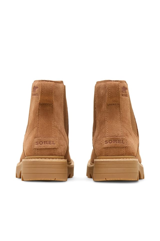 Sorel Sorel Women's REVEL RD CHELSEA BOOT VELVET TAN, GUM in Tan - 3