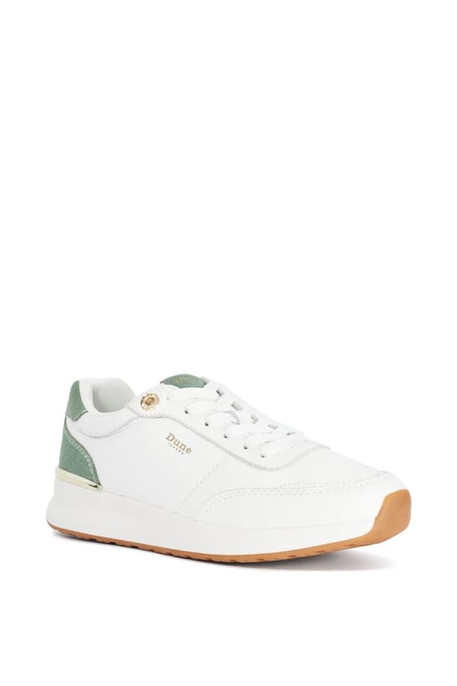 Dune London Dune London Women's 'Evalynn' Leather Trainers in White - 2