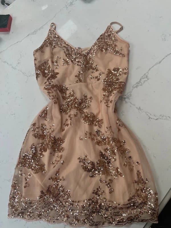 New Look New Look womens sequin embellished party dress size 14