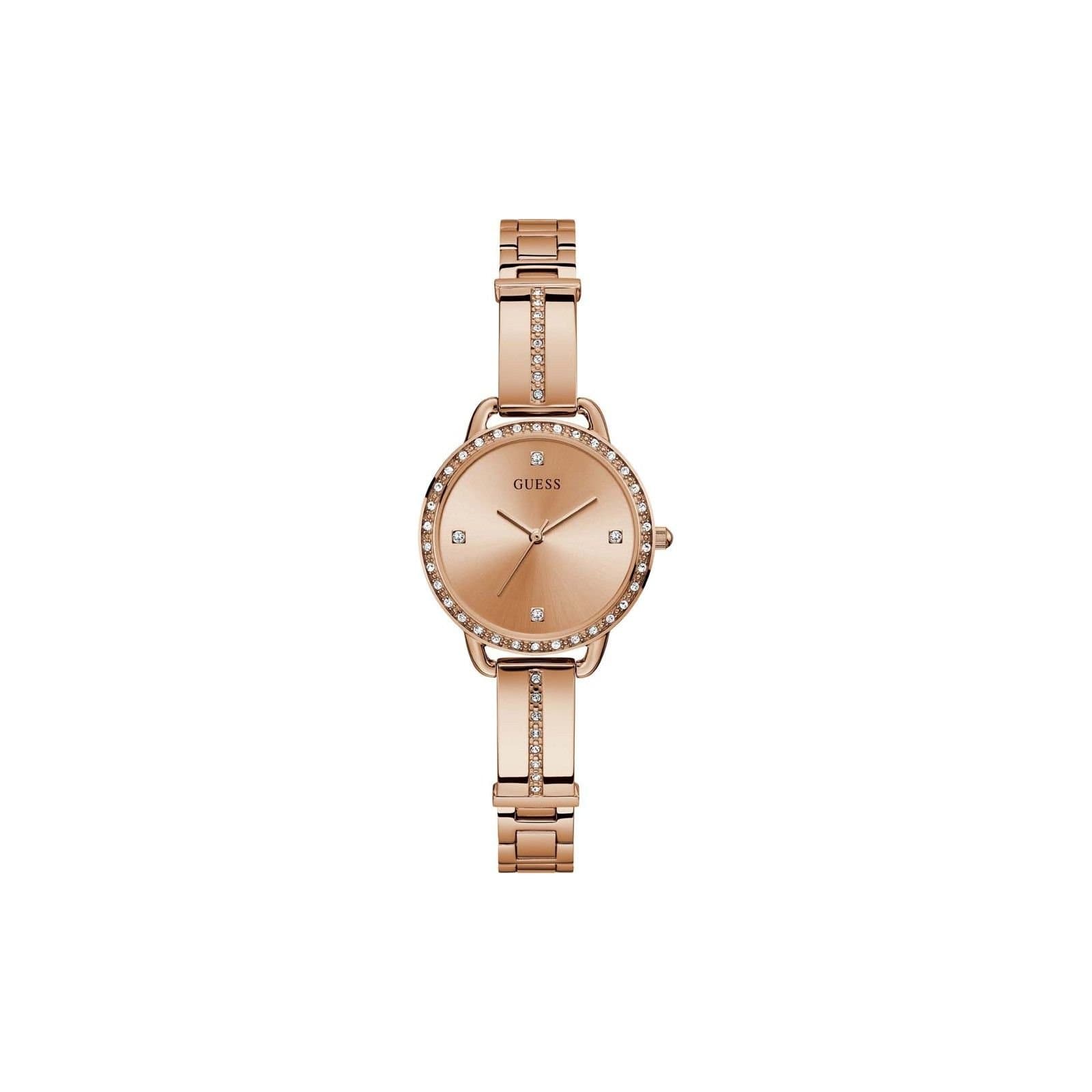 Guess Guess Women's GW0022L3 Bellini 30mm Quartz Watch in Rose Gold