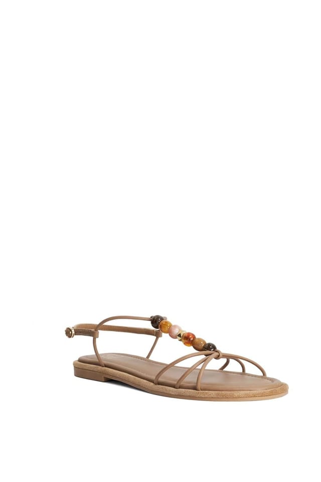 Dune London Dune London Women's 'Lemnos' Leather Sandals in Brown - 2