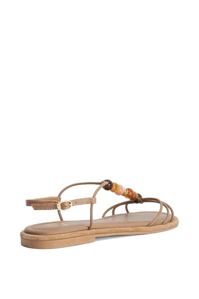Dune London Dune London Women's 'Lemnos' Leather Sandals in Brown - 3