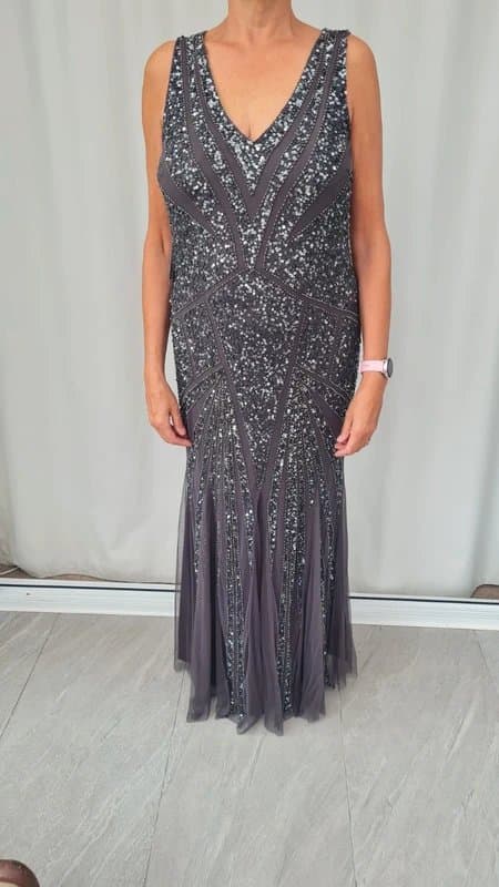 Pisarro Nights Fully embellished evening gown