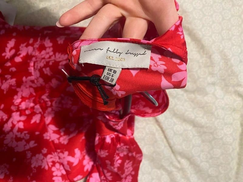 Never Fully Dressed Never Fully Dressed flower mini dress