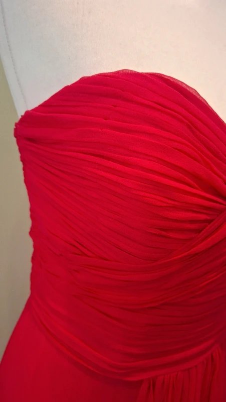 Coast Coast Boheme Maxi Dress Scarlet Deep Pink 100% silk Size 10-12 New with tags - 1