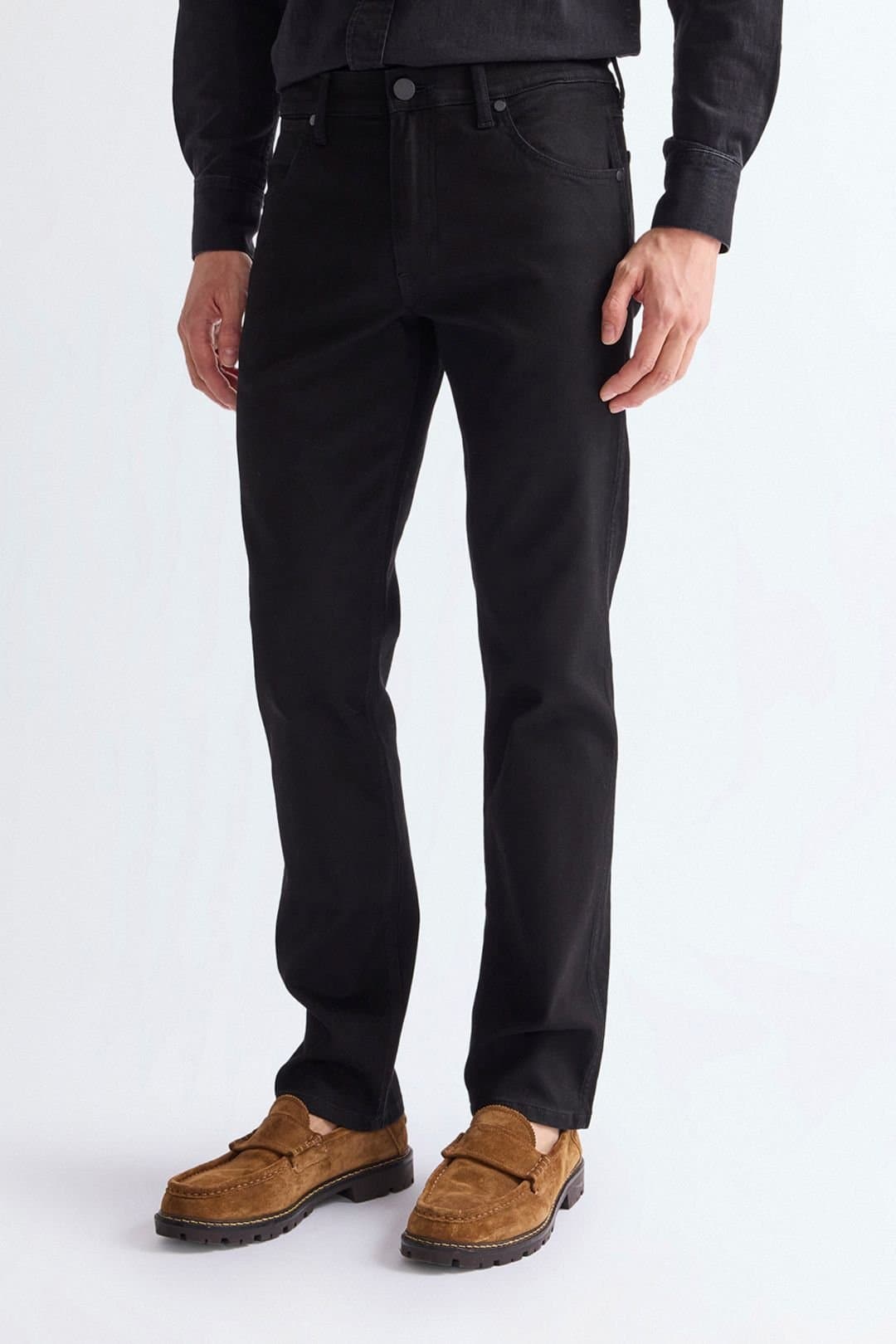 Wrangler Wrangler Men's Greensboro Straight Fit Jeans Deep Ink in Navy