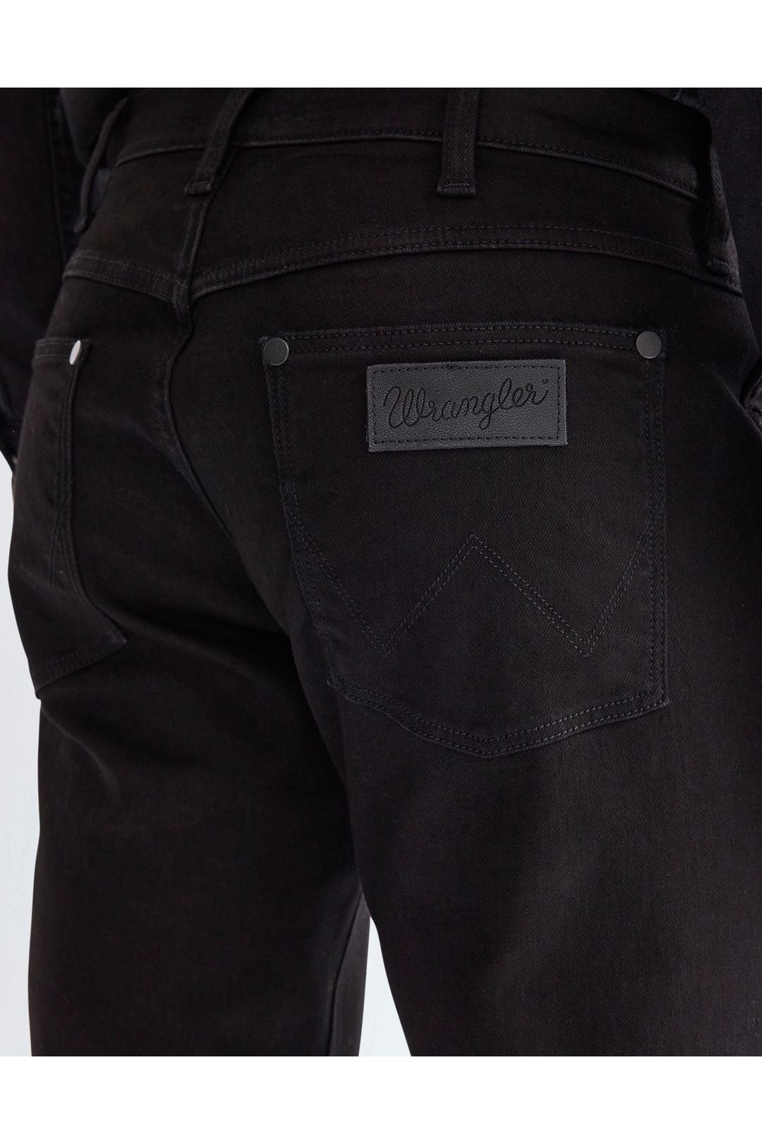 Wrangler Wrangler Men's Greensboro Straight Fit Jeans Deep Ink in Navy - 3