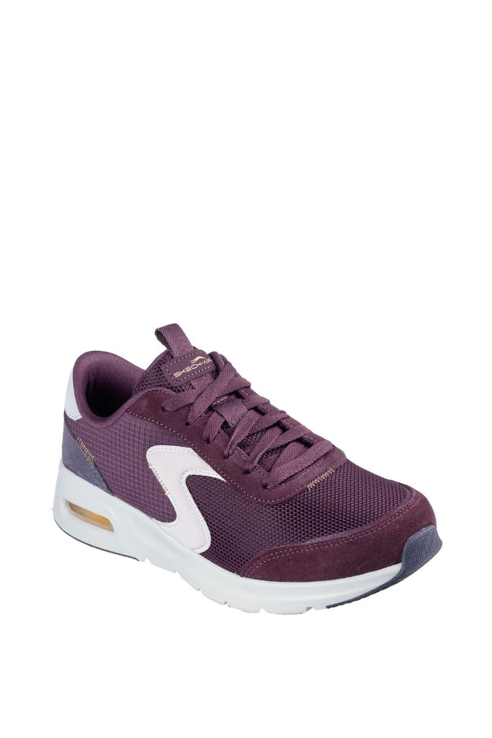 Skechers Skechers Burgundy Suede Trainers for Women