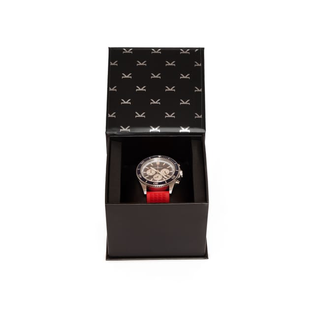 Kennett Kennett Men's PaceSetter Chronograph Watch Nautical Inspired Timepiece in Metallic Silver - 2
