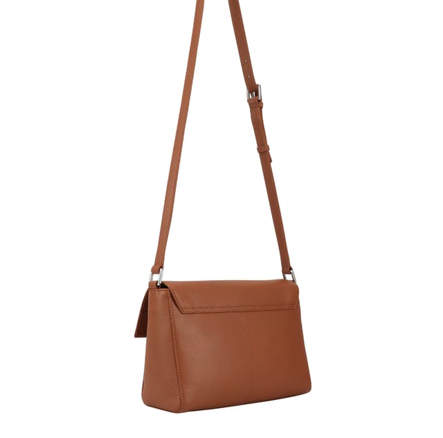 Dents Dents Women's Solano Leather Cross Body Bag in Brown - 2