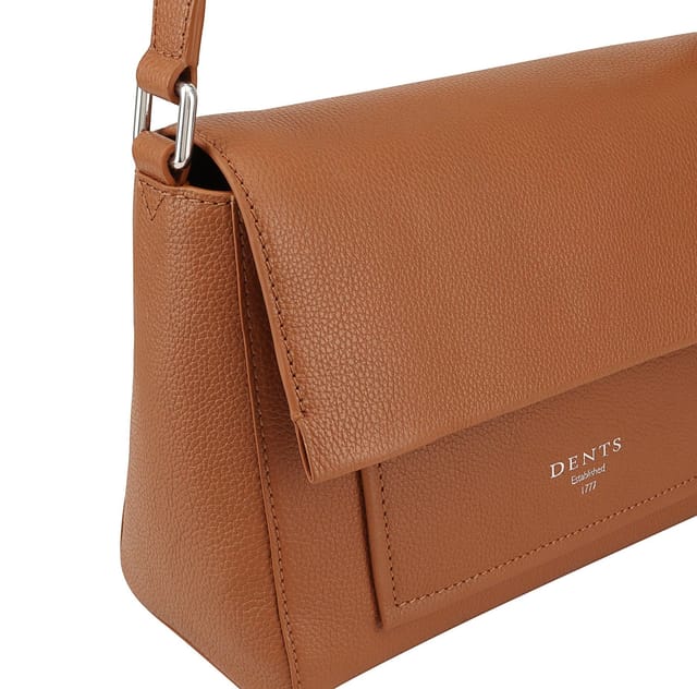 Dents Dents Women's Solano Leather Cross Body Bag in Brown - 3