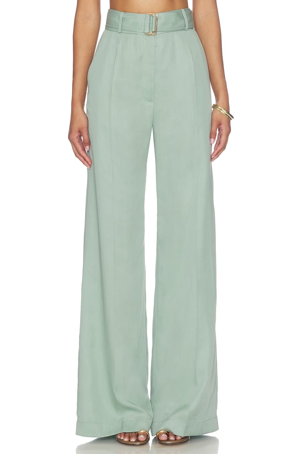 revolve Belted Wide Leg Trouser