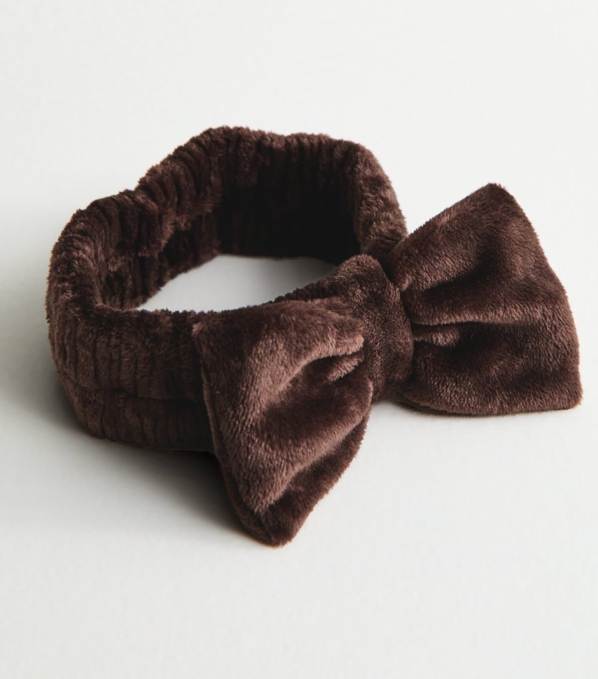 New Look Dark Brown Bow Front Beauty Headband New Look
