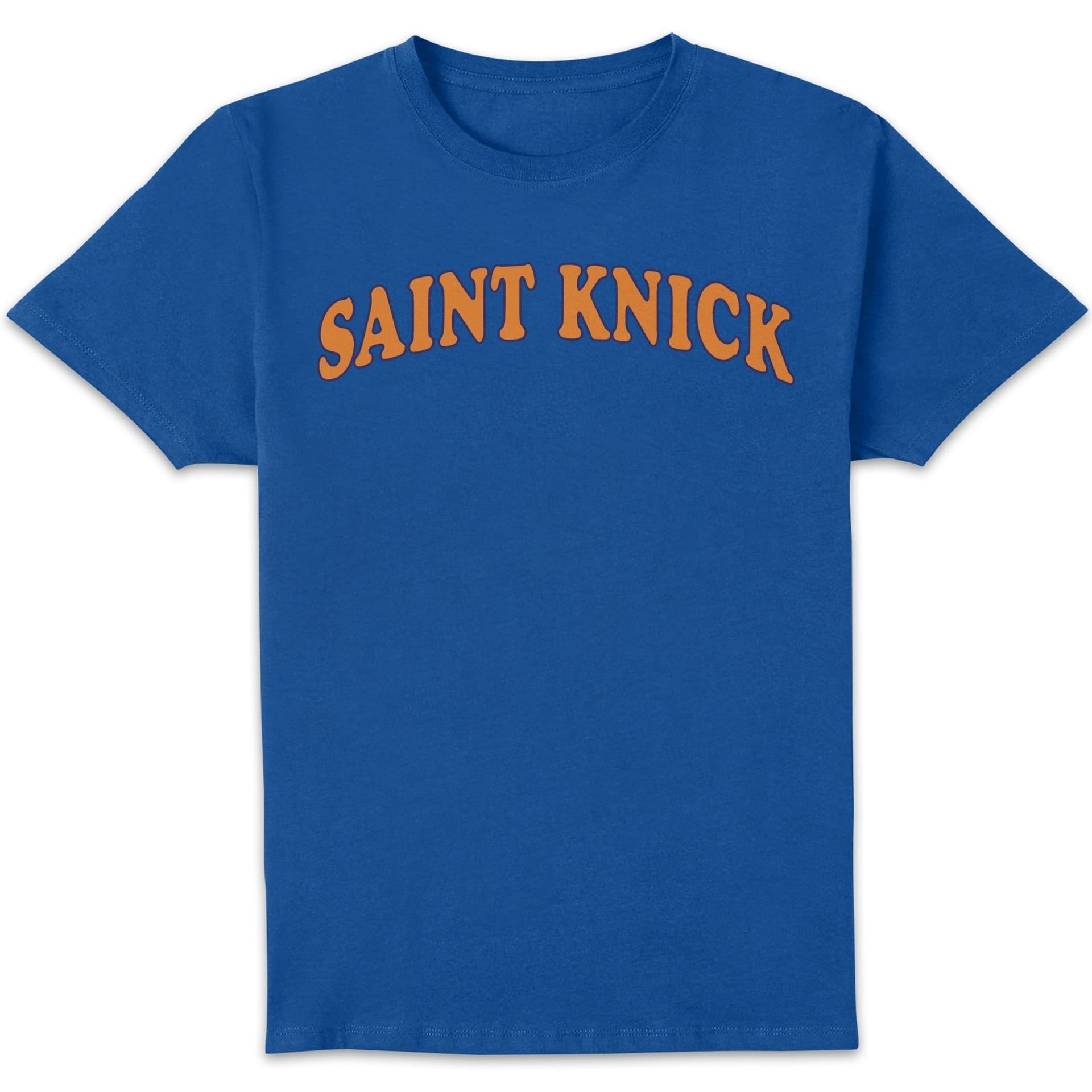 Zavvi Zavvi Men's Saint Knick Novelty Pun T-Shirt - Funny Blue Unisex Tee